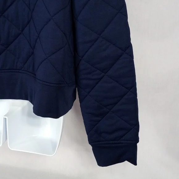 Ralph Lauren Navy Quilted Bomber Jacket - Picture 10 of 16